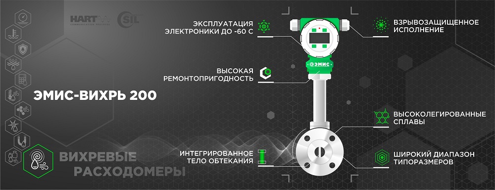 вихревой расходомер эмис-вихрь 200 вихревой расходомер эмис-вихрь 200