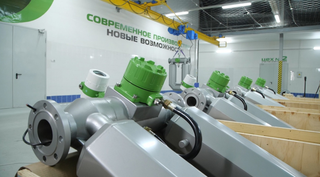 Расходомеры «ЭМИС-МАСС 260» в зоне отгрузки