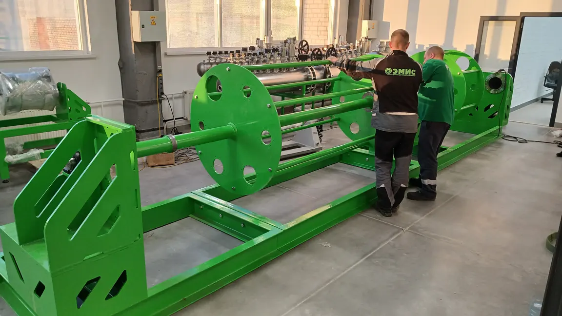 Поверочная установка для счетчиков газа ЭМИС-МЕТРА 7200-2500