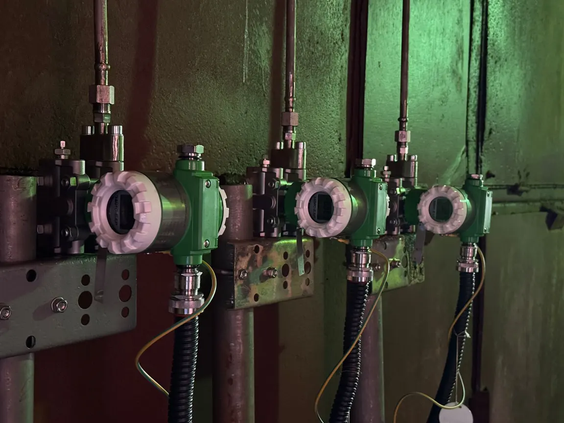 Монтаж преобразователей разности давления ЭМИС-БАР с помощью кронштейна на монтажной трубе Монтаж преобразователей разности давления ЭМИС-БАР с помощью кронштейна на монтажной трубе