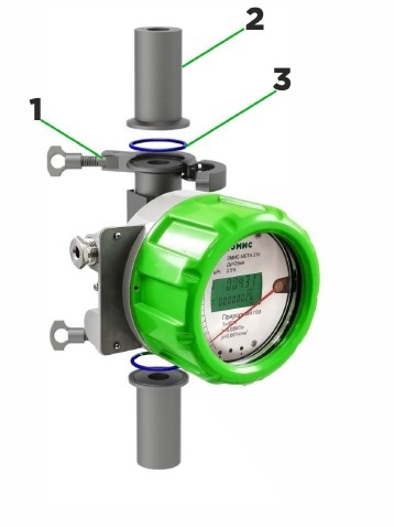 присоединение ротаметра кламп присоединение ротаметра кламп