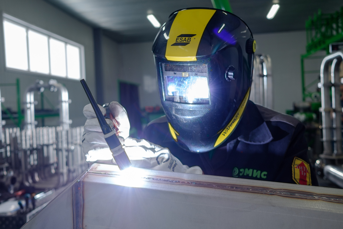 сварка кориолисового расходомера