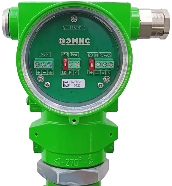 Интерфейс RS-485 с заземлением в электронном блоке расходомера «ЭМИС-МАСС 260» исполнения «С, СИП» Интерфейс RS-485 с заземлением в электронном блоке расходомера «ЭМИС-МАСС 260» исполнения «С, СИП»