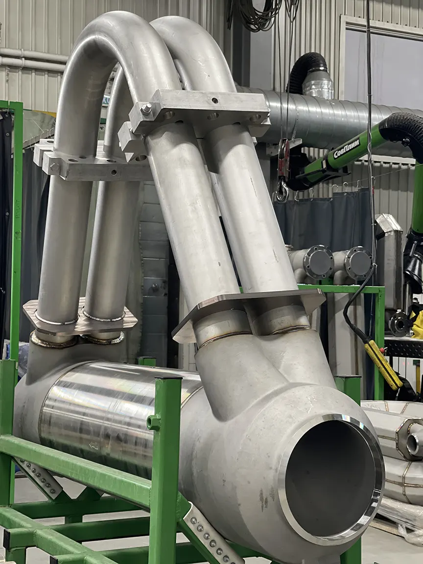 Производство расходомера ЭМИС-МАСС 260 с ДУ 250 мм Производство расходомера ЭМИС-МАСС 260 с ДУ 250 мм