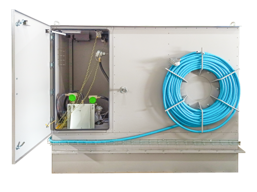 Блочно-шкафные  узлы учета пара ЭМИС-Эско 2210 на базе сужающих устройств